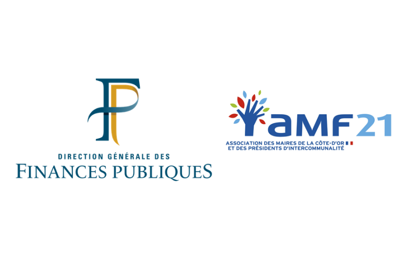 Logos DRFiP et AMF21